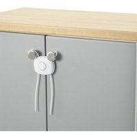 Secret Button Flex Lock