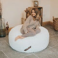 Faux Fur Ingot Bean Bag