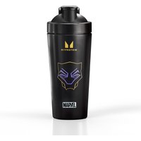Shaker Myprotein Black Panther z metalu z recyklingu – czarny