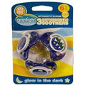 Griptight Glow In The Dark Orthodontic Soothers Blue x 3