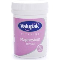 Valupak Magnesium 187.5mg 30 tablets