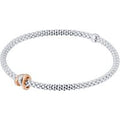 18ct White Gold Flex'it Prima 0.10cttw Diamond Bracelet