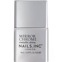 Silver Served Mirror Chrome Nail Polish