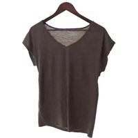 Black Women's 3-Piece Solid V-Neck T-Shirt Set! | Wowcher