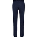 Pantalone non iron blu, slim