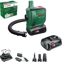 Bosch EASYINFLATE 18V-500 P4A 18v Cordless Air Pump 2 x 2ah Li-ion Battery Charger