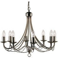 Searchlight 6348-8AB Maypole 8 Light Ceiling Pendant
