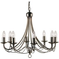 Searchlight 6348-8AB Maypole 8 Light Ceiling Pendant