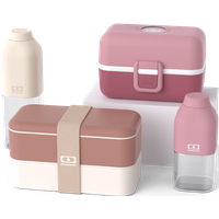 Set Lunchboxen Eltern-Kind rosa