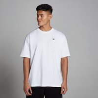 Męski T-shirt oversize z kolekcji Rest Day MP – biały - XXS