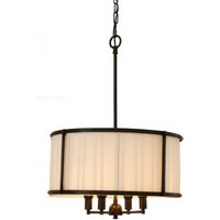 Casa Padrino Luxus Leuchte - Luxus Rotguss HÃ¤ngeleuchte Durchmesser 52 x H 73,5 cm