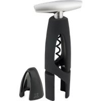 The black Peugeot Altar opens any bottle, effortlessly. The secret of this corkscrew: its continuous screw mechanism, making for easy and intuitive use. Altar