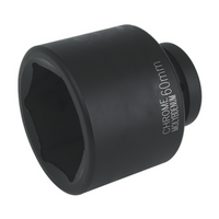 Sealey Premier Impact Socket 60mm 1"Sq Drive