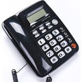 Large Button Corded Phone With Speakerphone And Caller ID, Dual System, Clear Volume, Adjustable Brightness, Home Landline Phone
