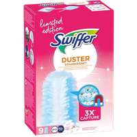 Swiffer Duster Limited Edition Rosa Dammvippa Refill med Febreze-doft - 9 st.