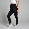 Damskie legginsy ciążowe z kolekcji Maternity MP – czarne - S