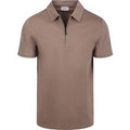 Suitable Poloshirt Silky Taupe