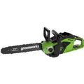 Greenworks GD40CS15 40v Cordless Brushless Chainsaw 350mm No Batteries No Battery Charger