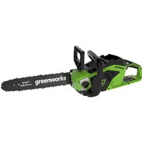 Greenworks GD40CS15 40v Cordless Brushless Chainsaw 350mm No Batteries No Battery Charger