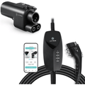 Lectron Portable Level 1 J1772 EV Charger (WiFi) + NACS to CCS Adapter | 120V | 12 Amp | NEMA 5-15 | 16 ft Cord