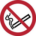 Pictogram bordje Djois Rookverbod Ø200mm rood