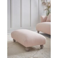 Artes Ottoman - Soft Eau De Nil Cotton Stripe