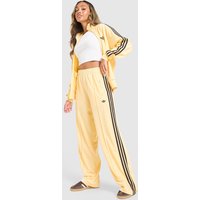 adidas Originals Oversized Firebird Track Pants, orange