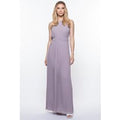 TFNC Serene Grey Lavender Fog Maxi Dress