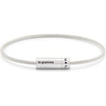 7g Brushed Sterling Silver Cable Bracelet