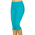 Calça Corsário em Cotton Azul