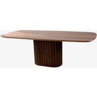 Araco Opal Dining Table Brown Walnut