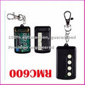 Electric Gate Transmitter 250-450MHz Universal Remote Control Compatible RMC-600 LRT-1 Garage Remote Control 3 Pieces-ELEC