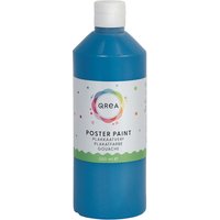 Plakkaatverf Qrea primair blauw 500ml