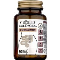 Gold Collagen Women's Dermabiotix Tablets x 30 in Clear
