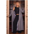 Premium Black Woven High Waist Tailored Trousers