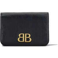 Balenciaga Leather BB Wallet And Card Holder