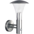 Searchlight 095 Strand Stainless Steel PIR Sensor Outdoor Wall Light