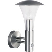 Searchlight 095 Strand Stainless Steel PIR Sensor Outdoor Wall Light