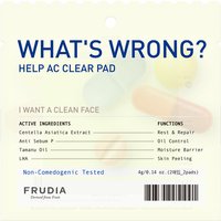 FRUDIA Viso What’S Wrong Help Ac Clear Pad 4g - Esfoliante Purificante