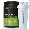 Vegan Hydro Pro Hydrolysed Protein | 1KG | + 600ml Shaker White