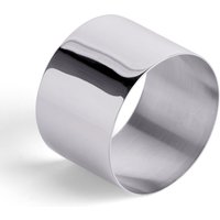 Sterling Silver Straight Edge Napkin Ring