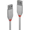 Lindy 2m USB 2.0 Type A Extension Cable. Anthra Line. Grey
