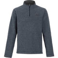 Weird Fish Newark 1/4 Zip Grid Fleece Navy Size M