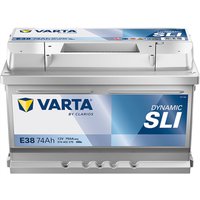 VARTA E38 Silver Dynamic 574 402 075 Autobatterie 74Ah