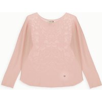 Pullover monocolour con scollo squadrato