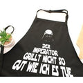"Der Imperator grillt nicht so gut, wie ich es tue" - Die unangefochtene Grillschürze für galaktische Grillmeister!