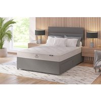 Spring King� Premier Mattress + Premium Divan Bed, Teal, No Drawer, Single