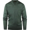 Steppin' Out Trui V-hals Merinowol Sage Groen - maat 3XL
