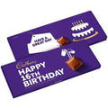 Cadbury Dairy Milk Happy 16th Birthday XL Chocolate Bar 850g