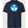 North Sails - T-shirt con maxi logoNorth SailsNavy blueL
